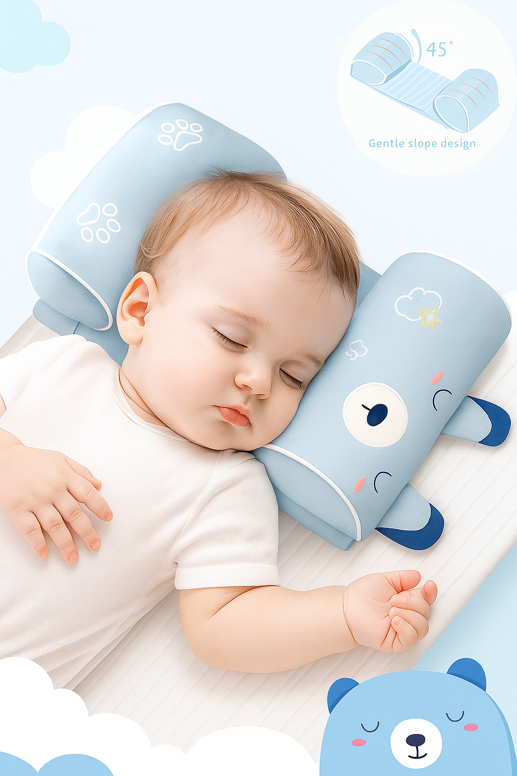 SmartHead Baby Pillow - Sri Store